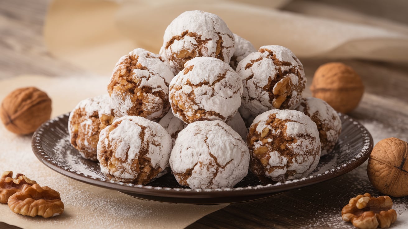 The Best Walnut Snowball Cookies Recipe