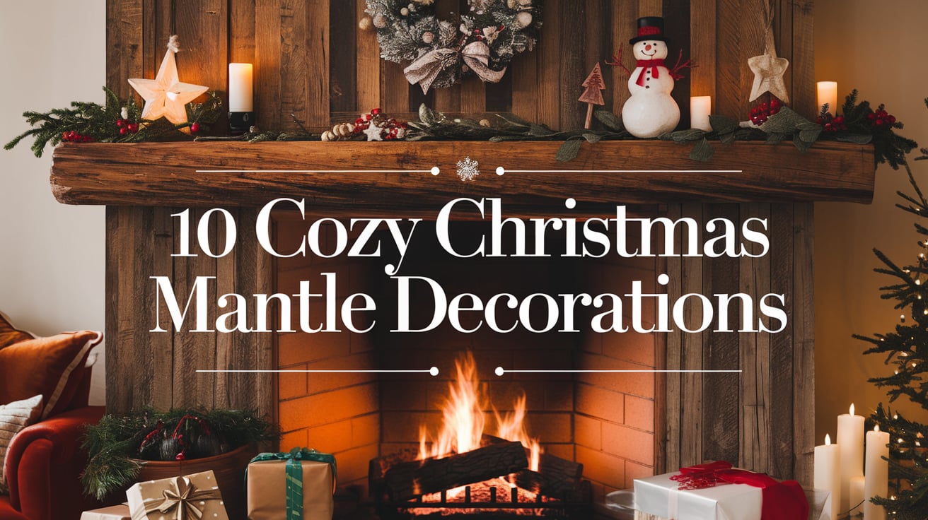 10 Cozy Christmas Mantle Decorations to Elevate Your Holiday Style