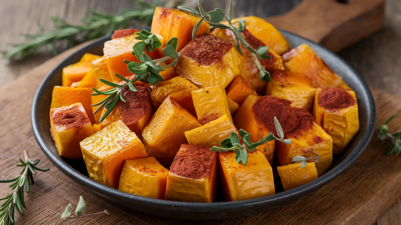 Spiced Roasted Butternut Squash