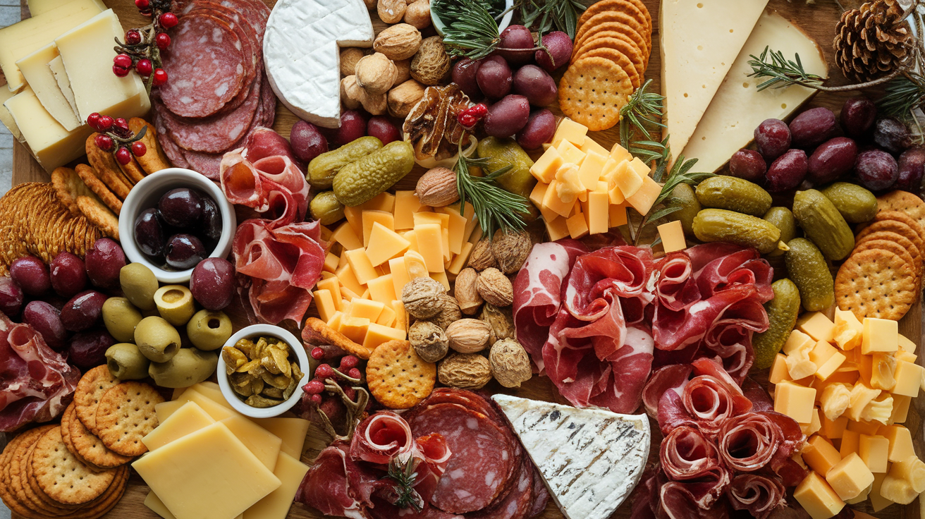 Simple and Festive Christmas Charcuterie Board Ideas