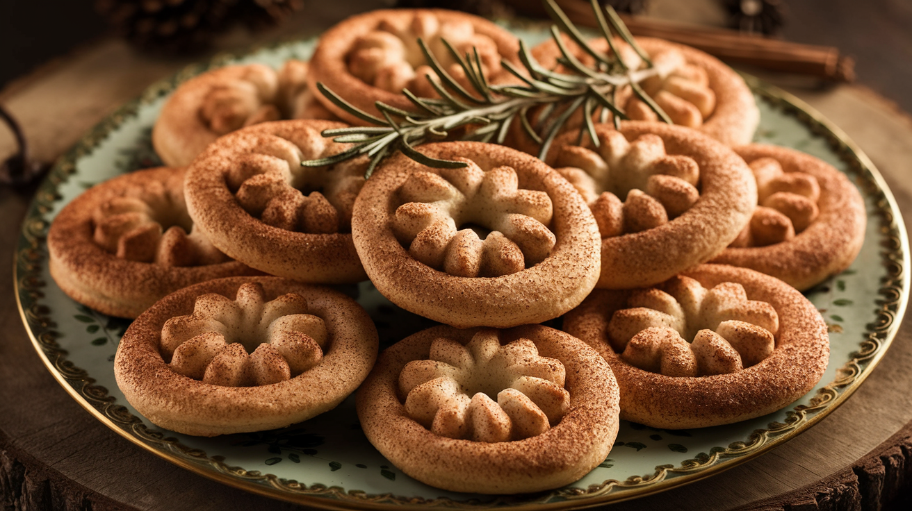 Easy Snickerdoodle Christmas Cookies