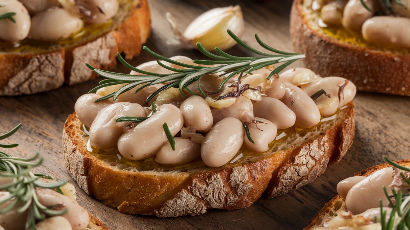 White Bean and Rosemary Bruschetta: A Healthy and Flavorful Appetizer